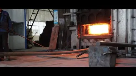 Customized Steel Hot Forging Axle Part with ISO Certification